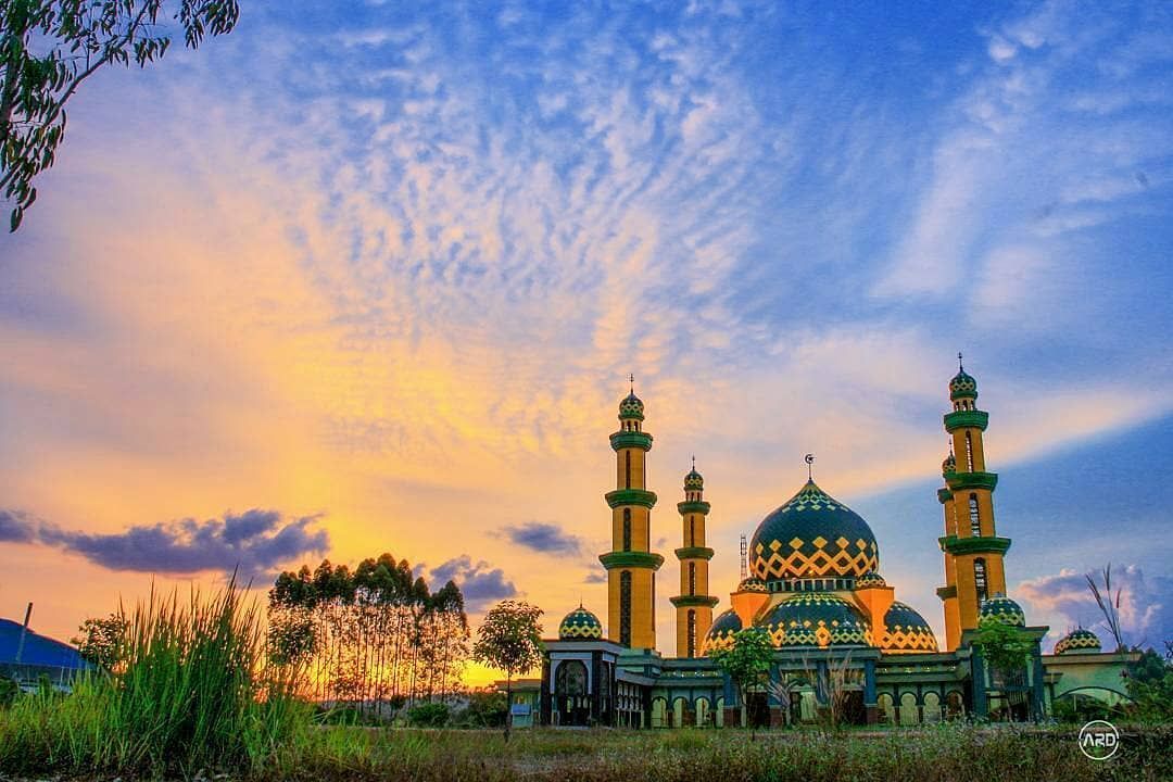 Masjid Agung Kuantan Singingi Satu Dari 100 Masjid Terindah Di Indonesia